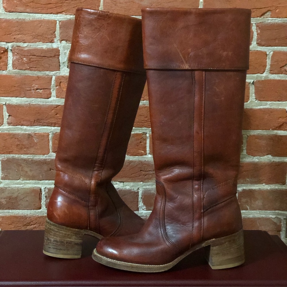 Vintage 70’s Frye tall boots SOLD ON MERCARI
